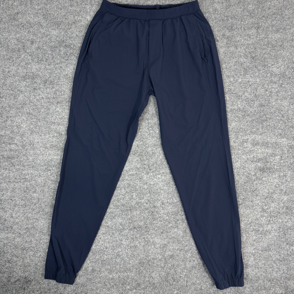 Lululemon Surge Jogger Tapered Running Pant Men L Tall 31x31.5 Navy Blue LM5958T